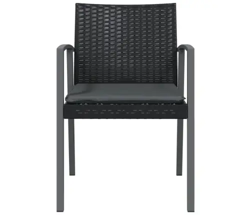 Dārza Krēsli Ar Matračiem, 4 Gab., 56,5X57X83 Cm, Pe Vidaxl