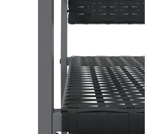 Aiatoolid 4 Tk, Must, 54 X 62,5 X 89 cm Polürotang