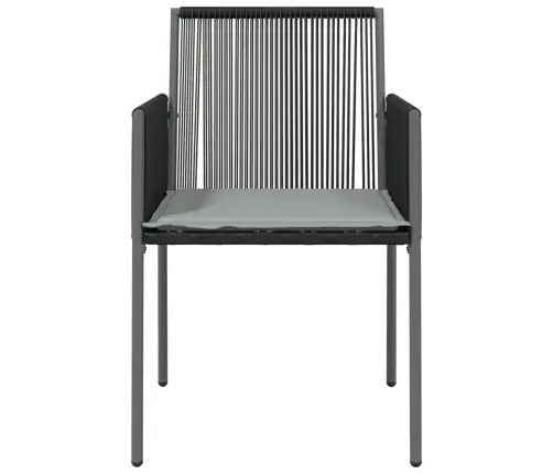 Dārza Krēsli Ar Matračiem, 6 Gab., 54X60,5X83,5 Cm, Pe Vidaxl