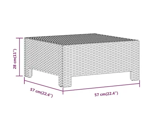 6-Osaline Aiamööbli Komplekt Patjadega, Hall, Polürotang