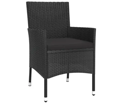 7-Daļīgs Dārza Mēbeļu Komplekts Ar Matračiem, Pe Rotangpalma Vidaxl