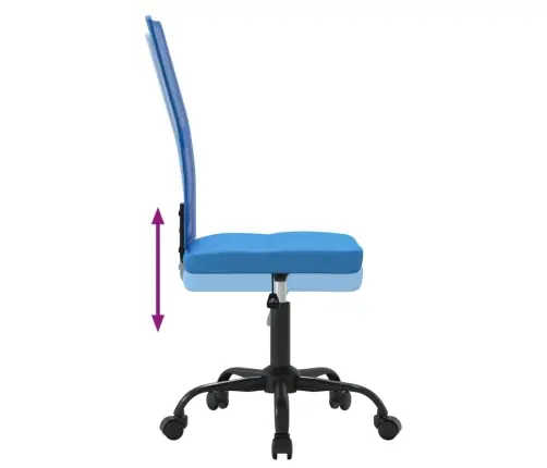 Biuro Kėdė, Mėlyna, Tinklinis Audinys, Reguliuojamo Aukščio