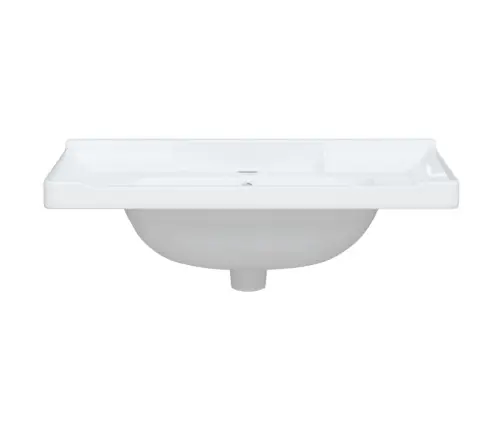 Vannasistabas Izlietne, Balta, 71X48X23 Cm, Taisnstūra Vidaxl