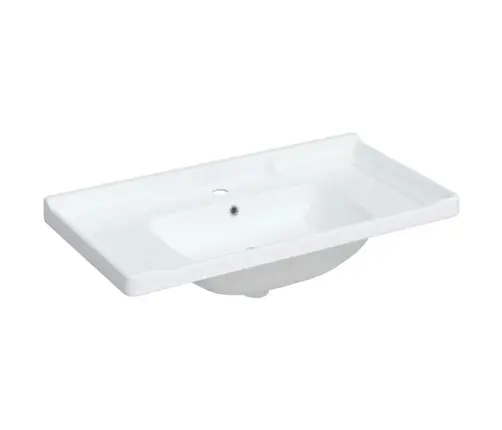 Vonios Kambario Praustuvas, Baltas, 91,5X48X23cm Keramika