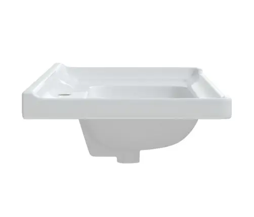 Vonios Kambario Praustuvas, Baltas, 91,5X48X23cm Keramika