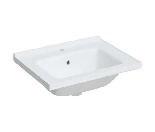 Vannitoa Valamu, Valge, 61X48X19,5 cm Kandiline, Keraamiline