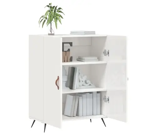 Šoninė Spintelė, Balta, 69,5X34X90cm Apdirbta Mediena, Blizgi