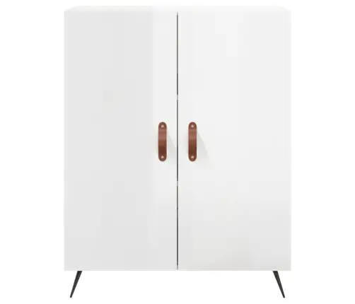 Šoninė Spintelė, Balta, 69,5X34X90cm Apdirbta Mediena, Blizgi