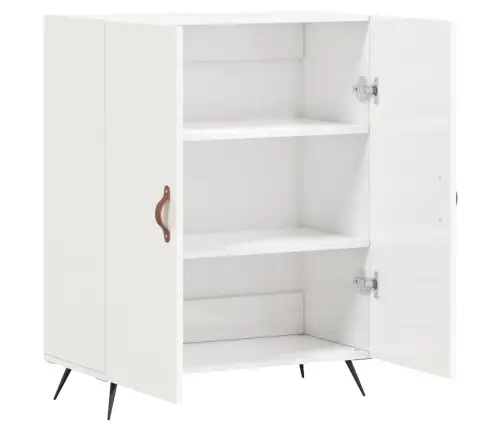 Šoninė Spintelė, Balta, 69,5X34X90cm Apdirbta Mediena, Blizgi