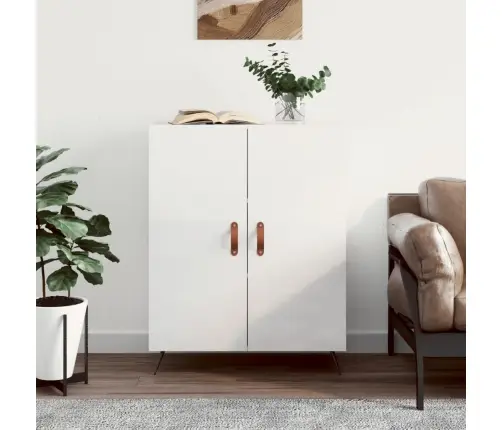 Šoninė Spintelė, Balta, 69,5X34X90cm Apdirbta Mediena, Blizgi