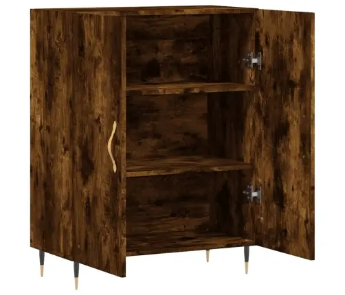Puhvetkapp, Suitsutatud Tamm, 69,5 X 34 X 90 cm Tehispuit