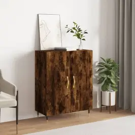 Puhvetkapp, Suitsutatud Tamm, 69,5 X 34 X 90 cm Tehispuit