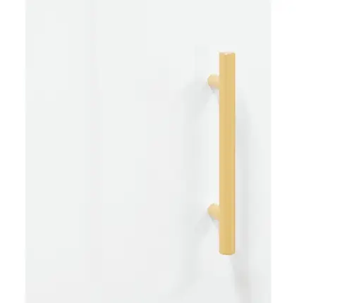 Kumode, Spīdīgi Balta, 69,5X34X90 Cm, Inženierijas Koks Vidaxl