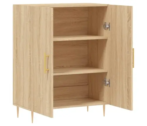 Kumode, Ozolkoka Krāsa, 69,5X34X90 Cm, Inženierijas Koks Vidaxl