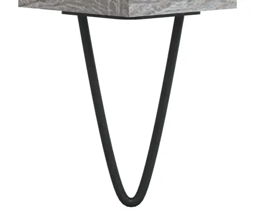 Kumode, Pelēka Ozolkoka, 69,5X34X90 Cm, Inženierijas Koks Vidaxl