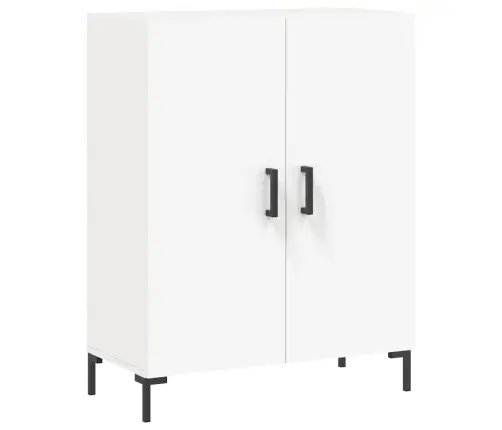 Kumode, Balta, 69,5X34X90 Cm, Inženierijas Koks Vidaxl