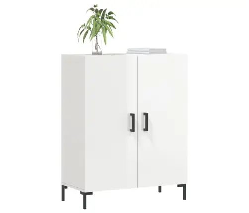 Puhvetkapp, Kõrgläikega Valge, 69,5 X 34 X 90 cm Tehispuit