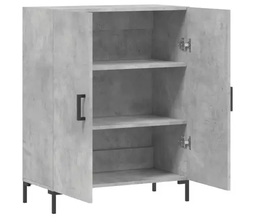 Puhvetkapp, Betoonhall, 69,5 X 34 X 90 cm Tehispuit