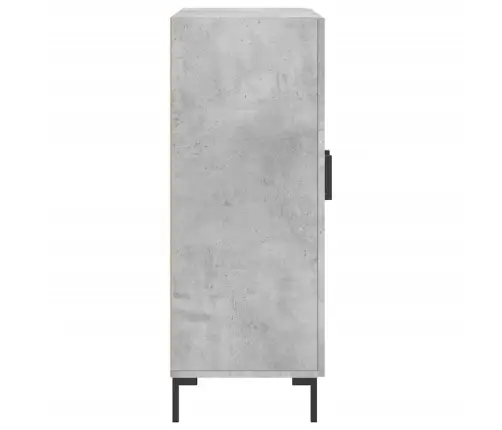 Puhvetkapp, Betoonhall, 69,5 X 34 X 90 cm Tehispuit