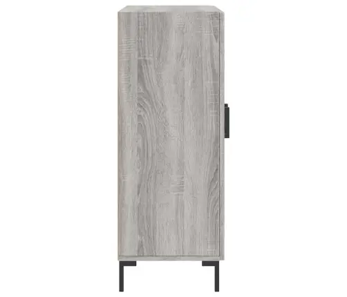 Kumode, Pelēka Ozolkoka, 69,5X34X90 Cm, Inženierijas Koks Vidaxl