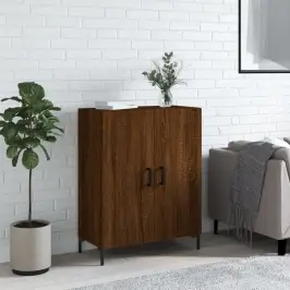 Kumode, Ozolkoka Krāsa, 69,5X34X90 Cm, Inženierijas Koks Vidaxl