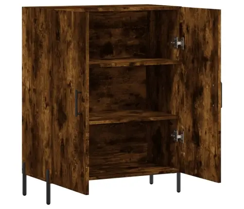 Šoninė Spintelė, Dūminio Ąžuolo, 69,5X34X90cm Apdirbta Mediena