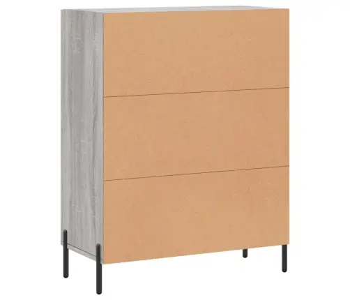 Kumode, Pelēka Ozolkoka, 69,5X34X90 Cm, Inženierijas Koks Vidaxl Kumode, Pelēka Ozolkoka, 69,5X34X90 Cm, Inženierijas Koks Vidaxl