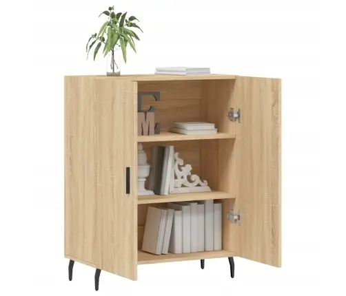 Šoninė Spintelė, Sonoma Ąžuolo, 69,5X34X90cm Apdirbta Mediena