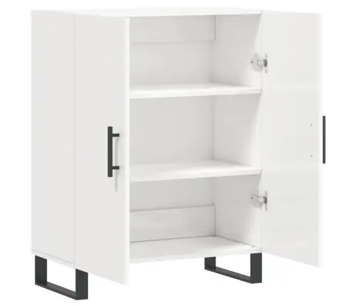 Šoninė Spintelė, Balta, 69,5X34X90cm Apdirbta Mediena, Blizgi