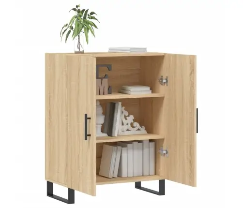 Kumode, Ozolkoka Krāsa, 69,5X34X90 Cm, Inženierijas Koks Vidaxl