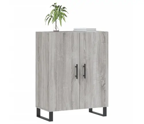 Šoninė Spintelė, Pilka Ąžuolo, 69,5X34X90cm Apdirbta Mediena