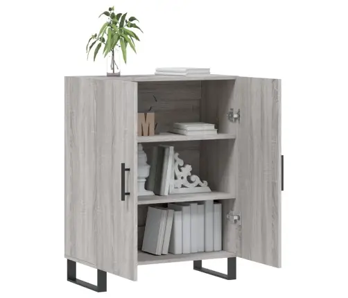 Šoninė Spintelė, Pilka Ąžuolo, 69,5X34X90cm Apdirbta Mediena