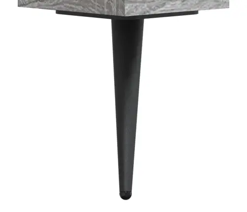 Kumode, Pelēka Ozolkoka, 69,5X34X90 Cm, Inženierijas Koks Vidaxl