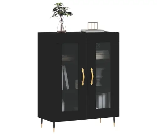 Kumode, Melna, 69,5X34X90 Cm, Inženierijas Koks Vidaxl Kumode, Melna, 69,5X34X90 Cm, Inženierijas Koks Vidaxl