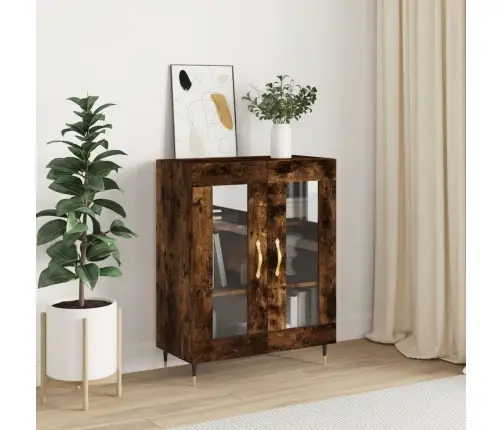 Kumode, Ozolkoka Krāsa, 69,5X34X90 Cm, Inženierijas Koks Vidaxl