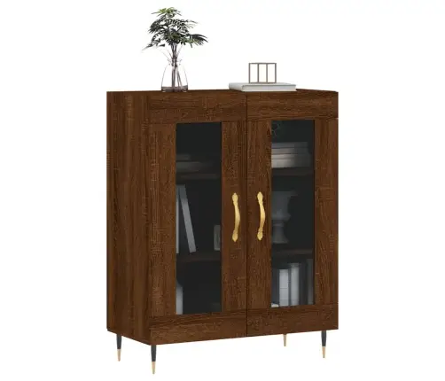 Kumode, Ozolkoka Krāsa, 69,5X34X90 Cm, Inženierijas Koks Vidaxl