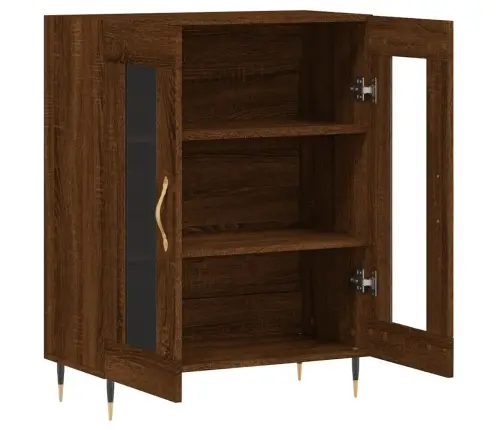 Kumode, Ozolkoka Krāsa, 69,5X34X90 Cm, Inženierijas Koks Vidaxl