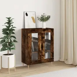 Kumode, Ozolkoka Krāsa, 69,5X34X90 Cm, Inženierijas Koks Vidaxl