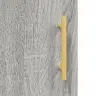 Kumode, Pelēka Ozolkoka, 69,5X34X90 Cm, Inženierijas Koks Vidaxl
