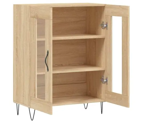 Puhvetkapp, Sonoma Tamm, 69,5 X 34 X 90 cm Tehispuit