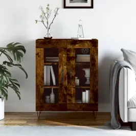 Kumode, Ozolkoka Krāsa, 69,5X34X90 Cm, Inženierijas Koks Vidaxl