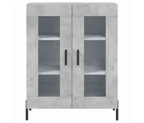 Puhvetkapp, Betoonhall, 69,5 X 34 X 90 cm Tehispuit