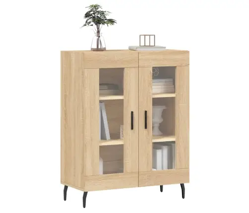 Kumode, Ozolkoka Krāsa, 69,5X34X90 Cm, Inženierijas Koks Vidaxl