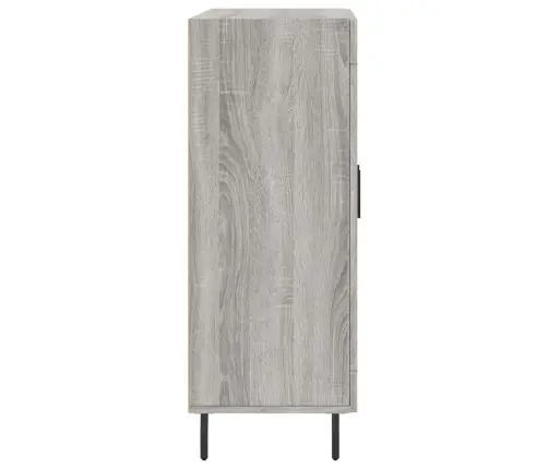 Kumode, Pelēka Ozolkoka, 69,5X34X90 Cm, Inženierijas Koks Vidaxl