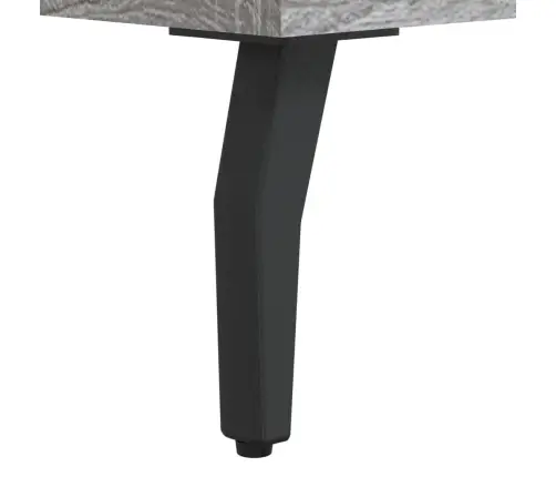 Kumode, Pelēka Ozolkoka, 69,5X34X90 Cm, Inženierijas Koks Vidaxl