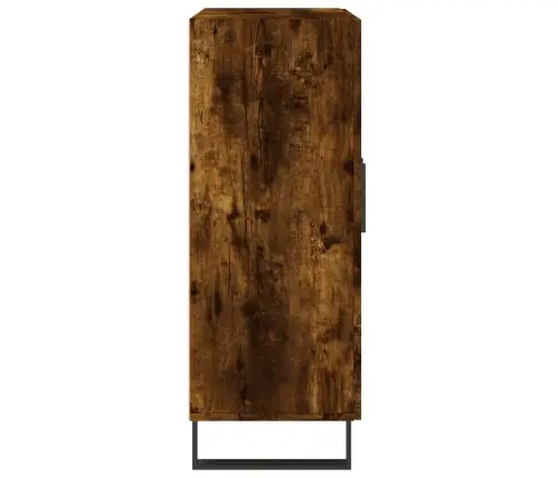 Šoninė Spintelė, Dūminio Ąžuolo, 69,5X34X90cm Apdirbta Mediena