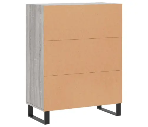 Kumode, Pelēka Ozolkoka, 69,5X34X90 Cm, Inženierijas Koks Vidaxl Kumode, Pelēka Ozolkoka, 69,5X34X90 Cm, Inženierijas Koks Vidaxl