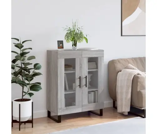 Kumode, Pelēka Ozolkoka, 69,5X34X90 Cm, Inženierijas Koks Vidaxl Kumode, Pelēka Ozolkoka, 69,5X34X90 Cm, Inženierijas Koks Vidaxl