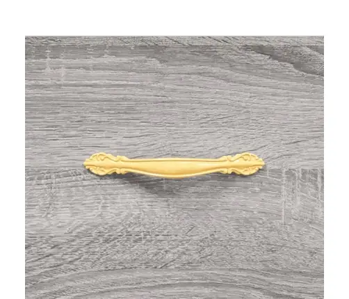 Kumode, Pelēka Ozolkoka, 69,5X34X90 Cm, Inženierijas Koks Vidaxl