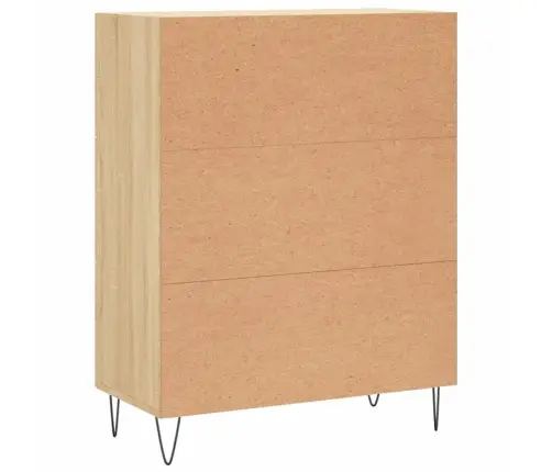 Kumode, Ozolkoka Krāsa, 69,5X34X90 Cm, Inženierijas Koks Vidaxl